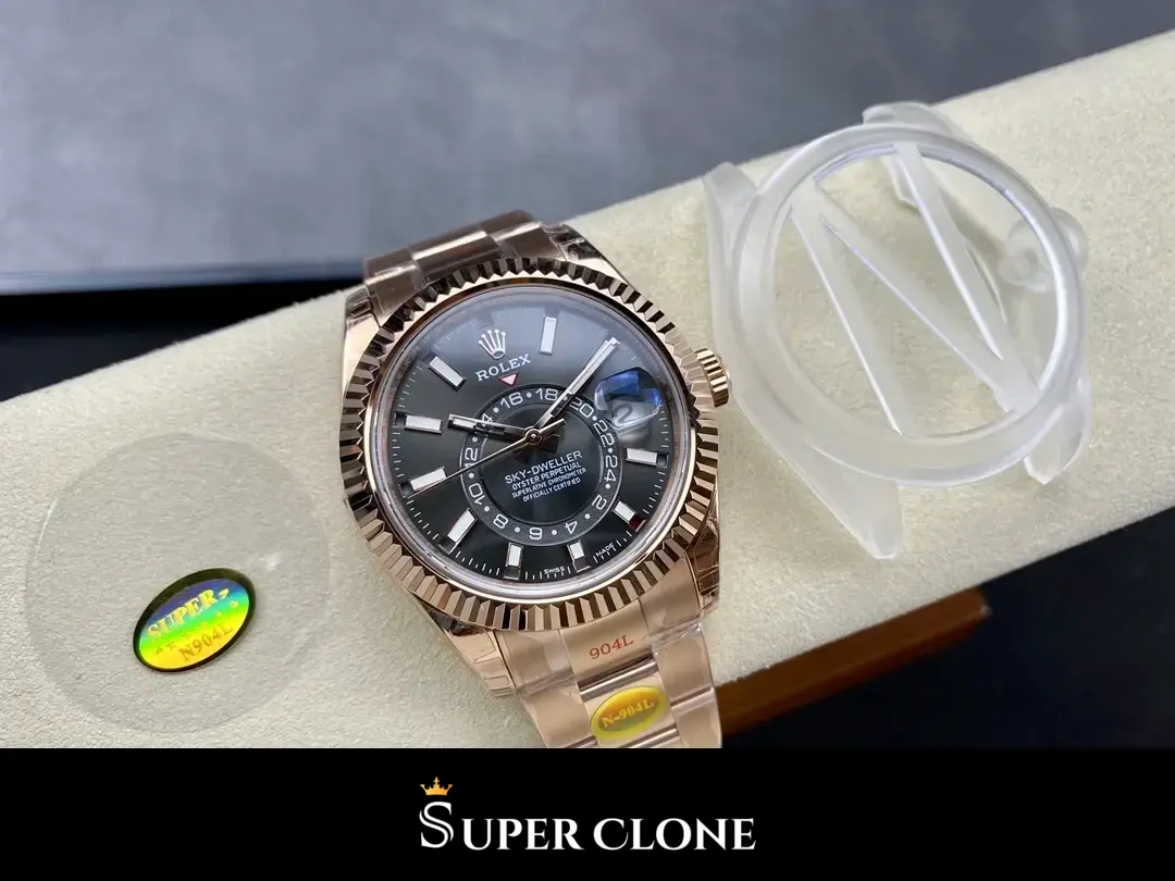 Rolex Sky-Dweller 326935 superclone 42mm — dial close-up