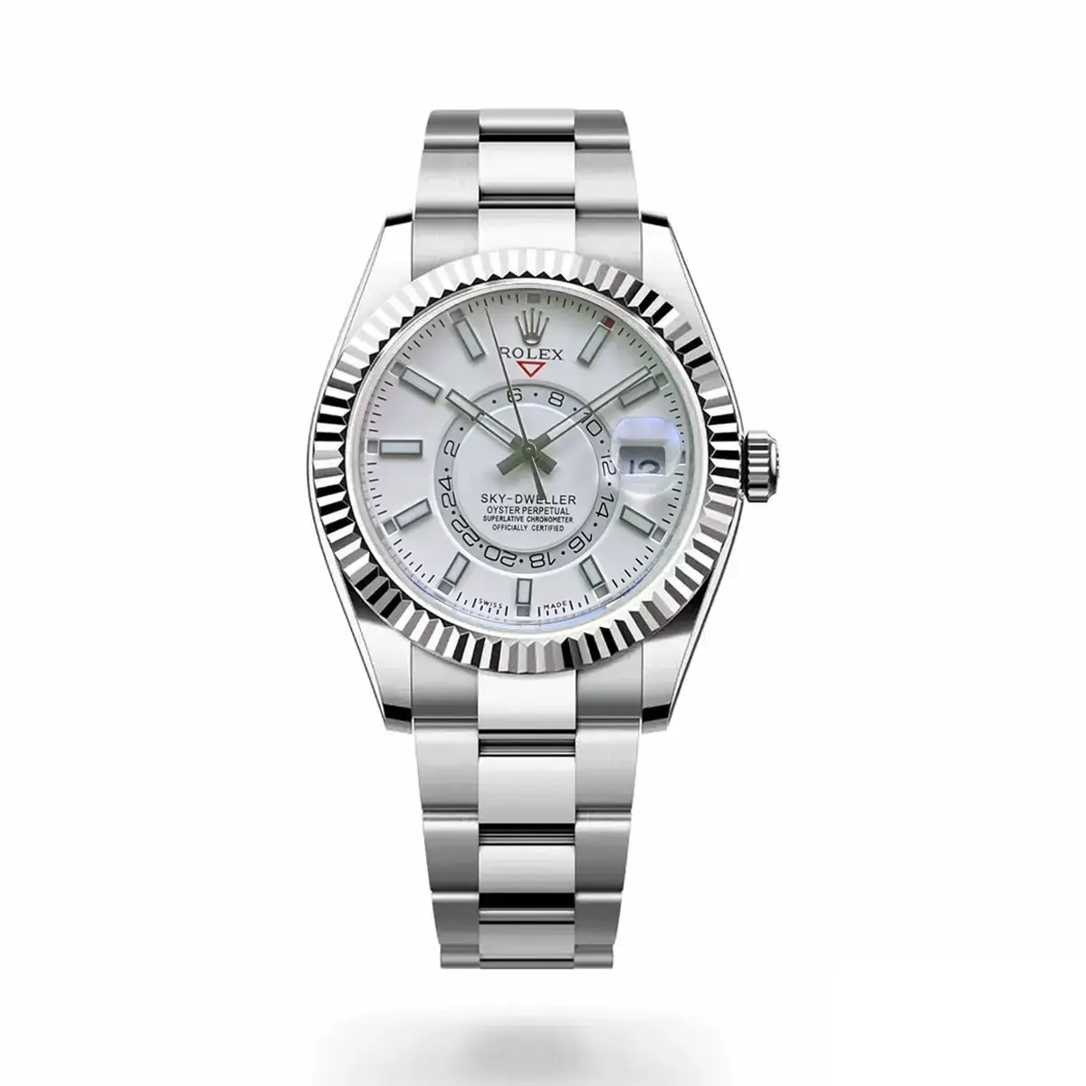 Rolex Sky-Dweller 326938 superclone brown dial — front view