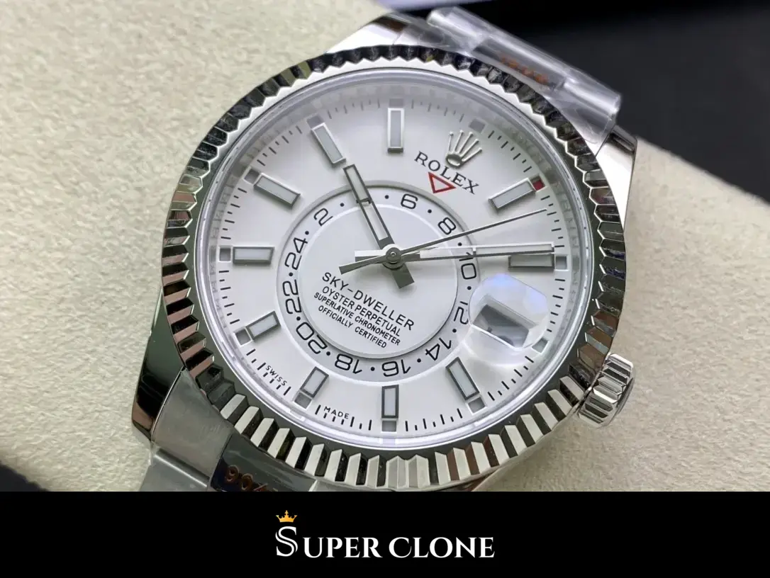Rolex Sky-Dweller 326938 super clone — side profile