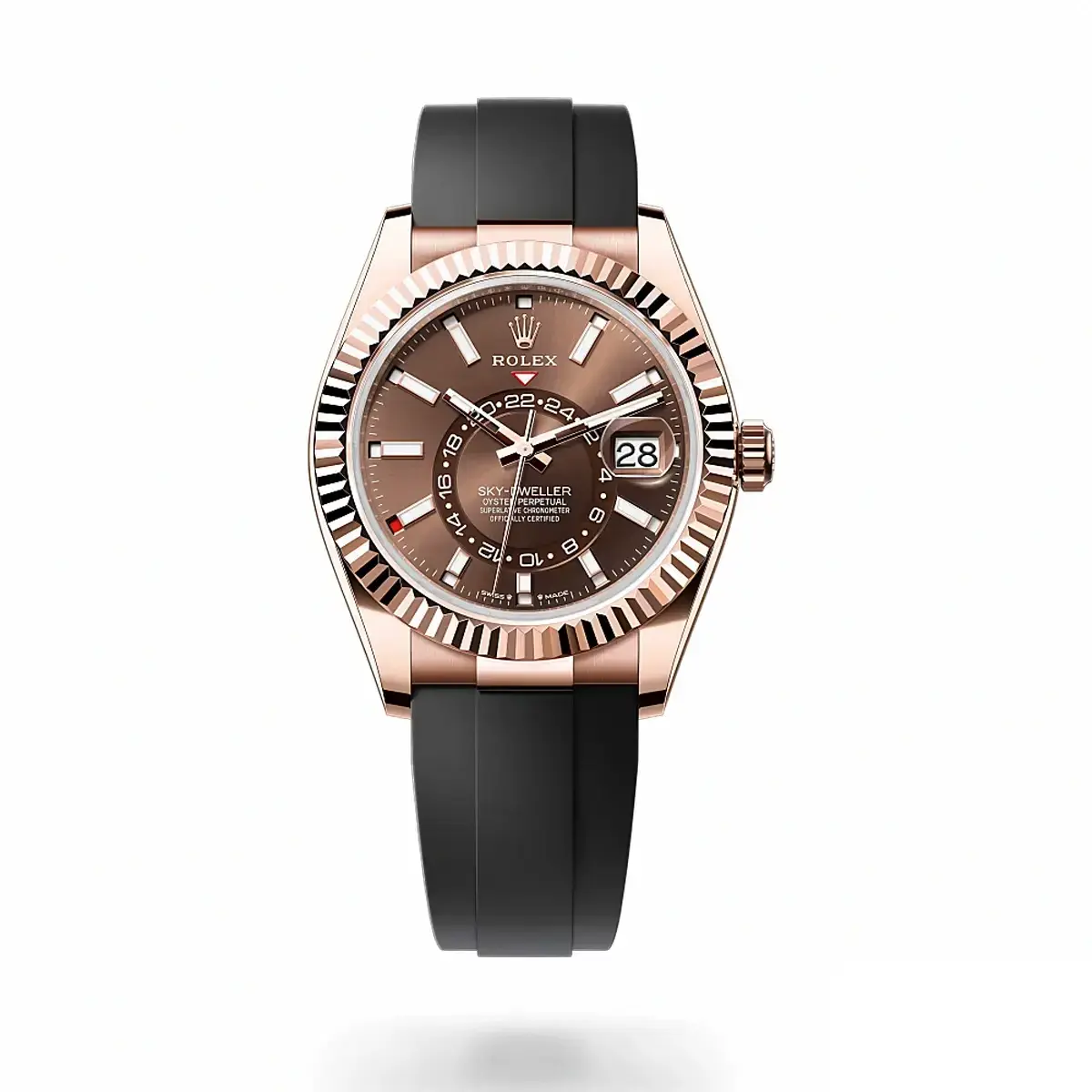 Rolex Sky-Dweller 336235 swiss super clone slate dial — front view