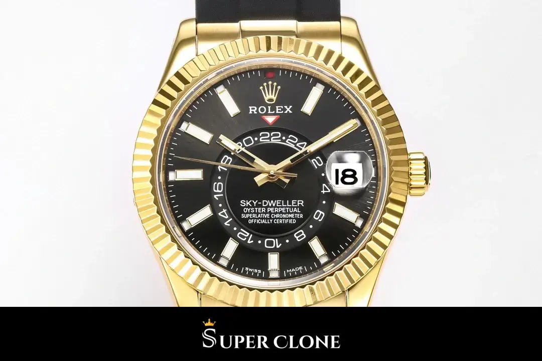Rolex Sky-Dweller 336238 superclone — side profile