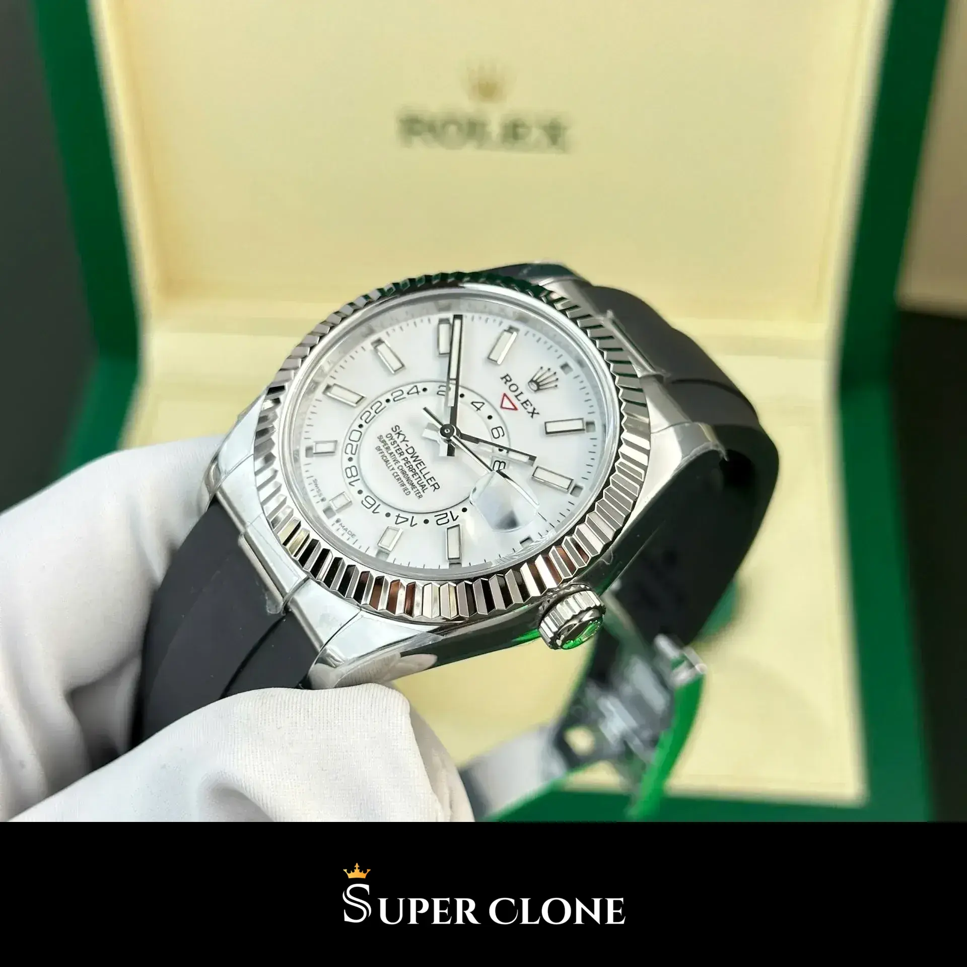 Sky-Dweller 336239 swiss clone 42mm — front view