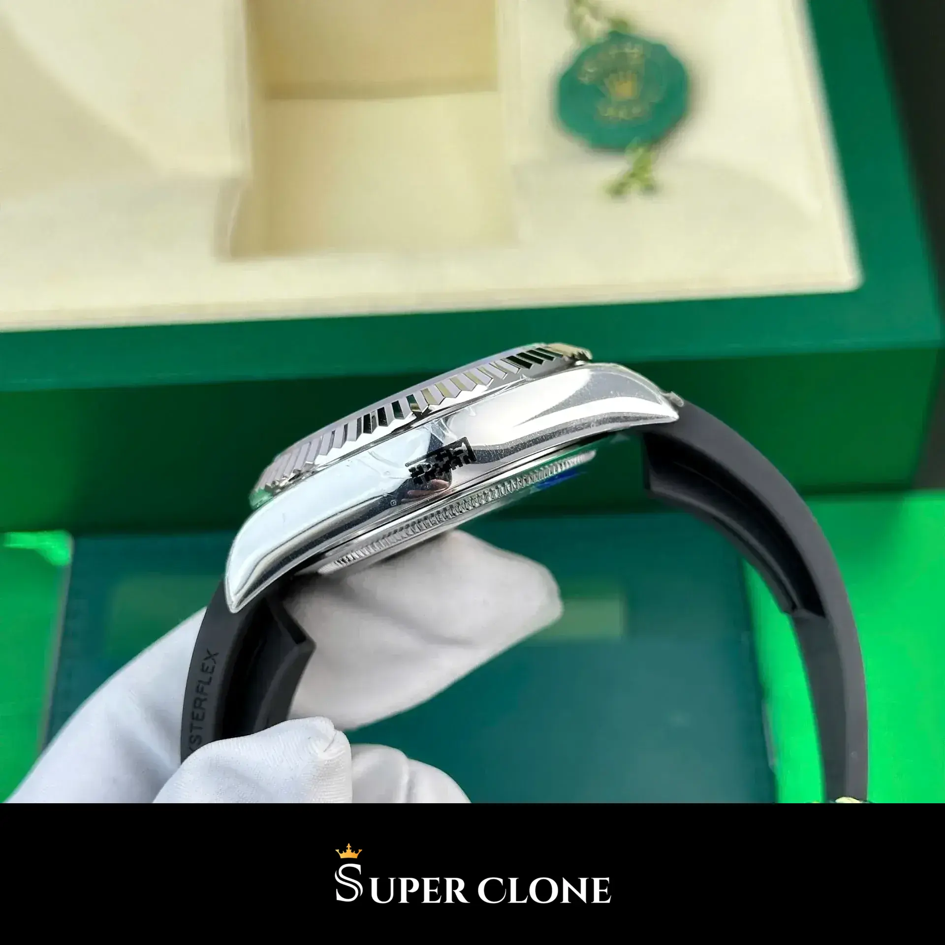 Rolex Sky-Dweller 336239 super clone 42mm — caseback detail