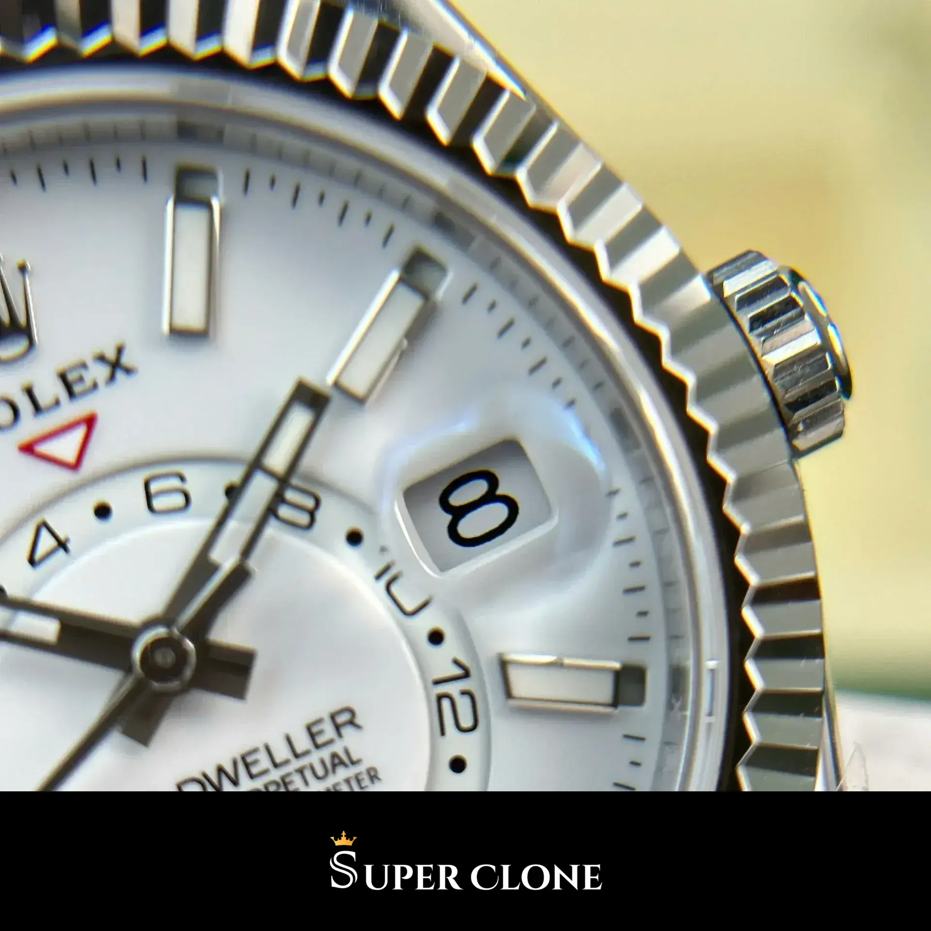 Sky-Dweller 336239 super clone — lume shot