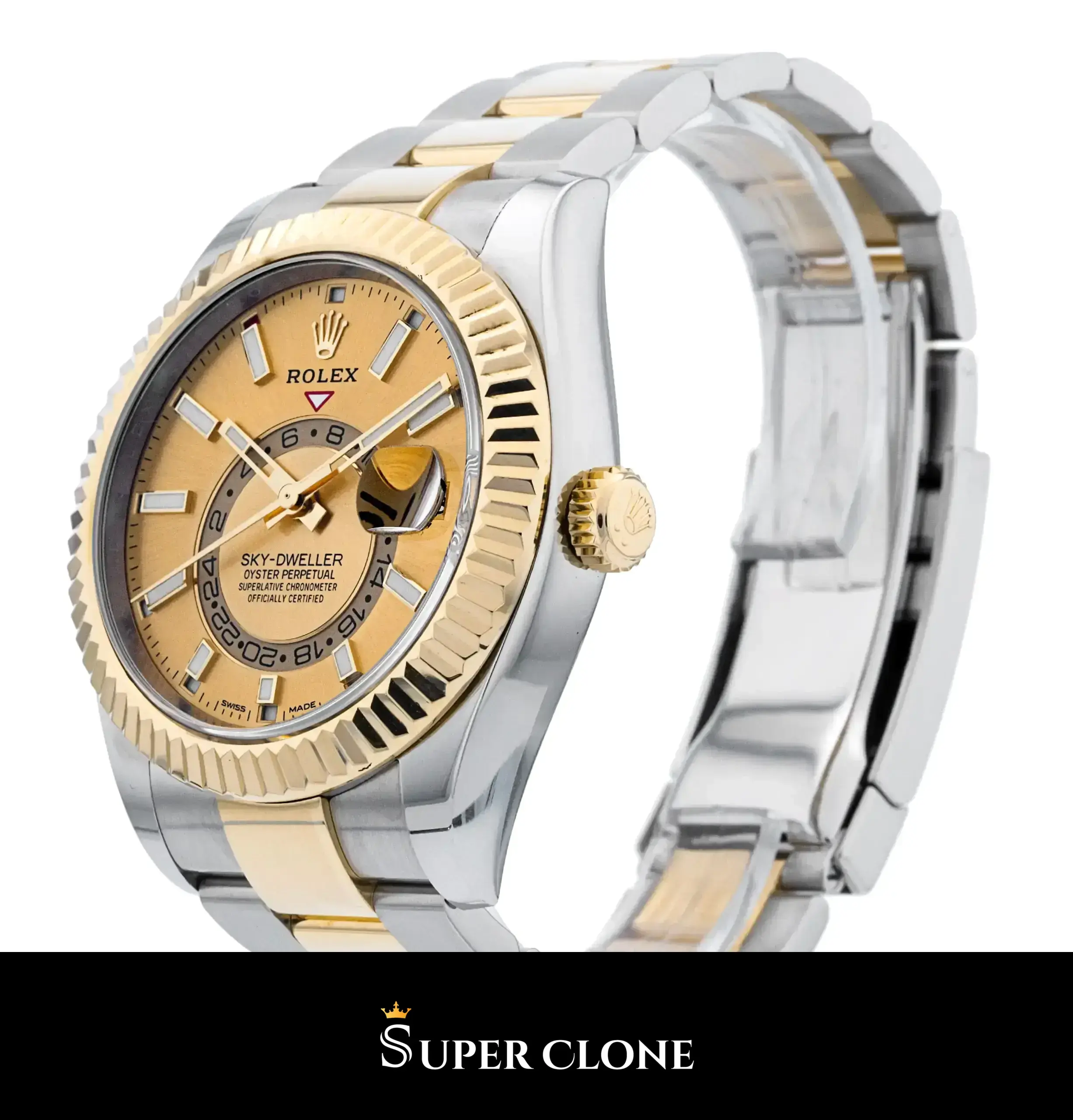Rolex Sky-Dweller 336933 superclone — side profile