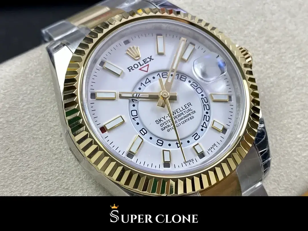 Rolex Sky-Dweller 336933 swiss super clone — side profile