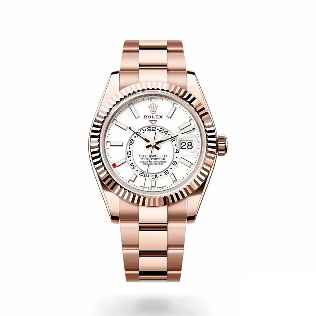 Rolex Sky-Dweller 336935 superclone intense white dial — front view