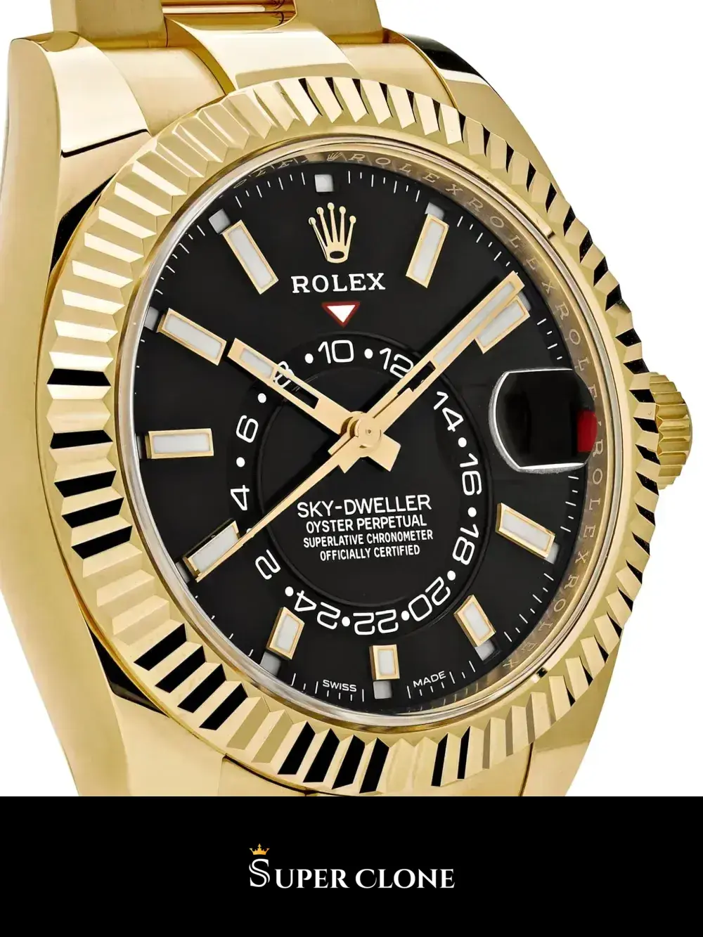 Sky-Dweller 336938 eta clone — side profile