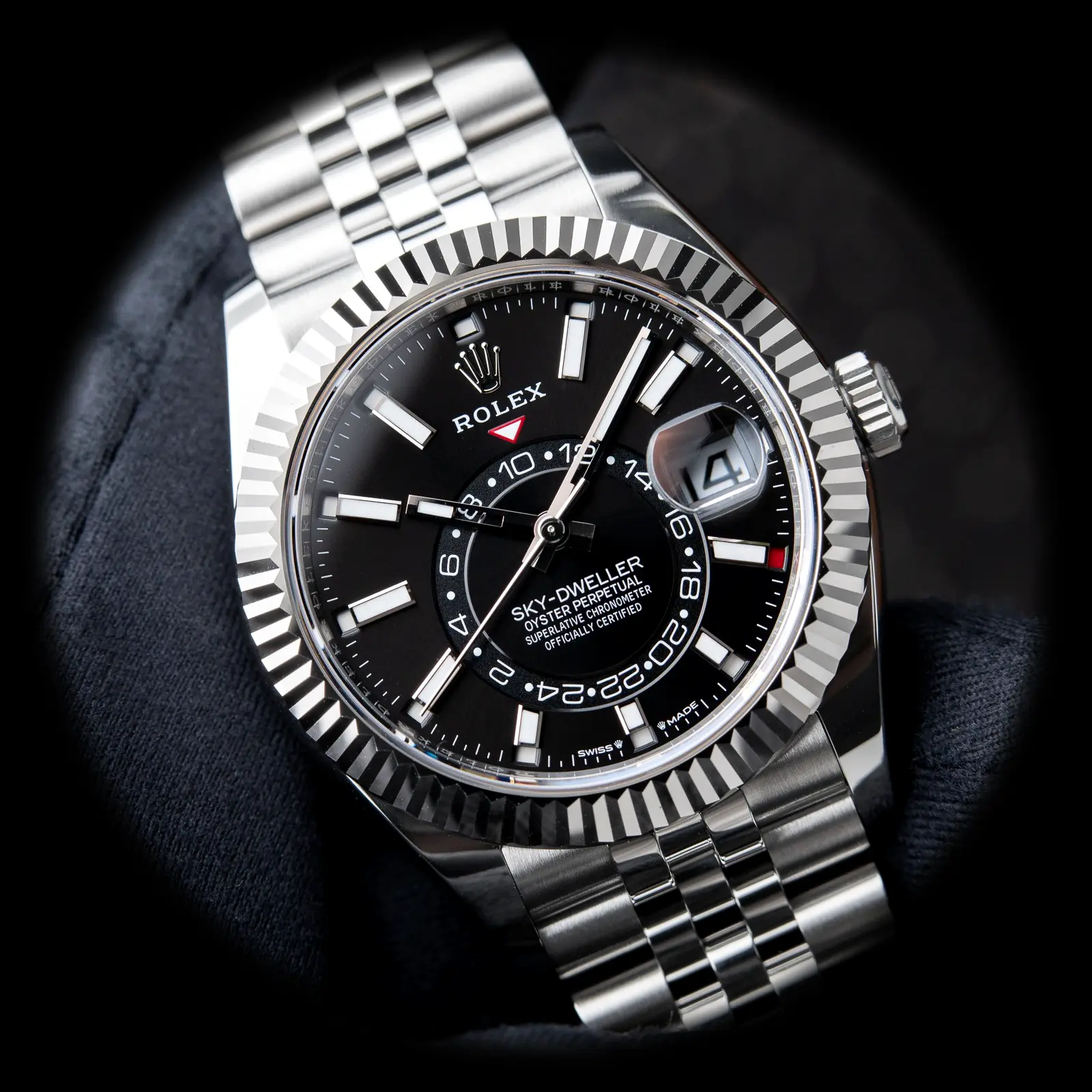 Rolex Sky-Dweller 336934 superclone 42mm — dial close-up