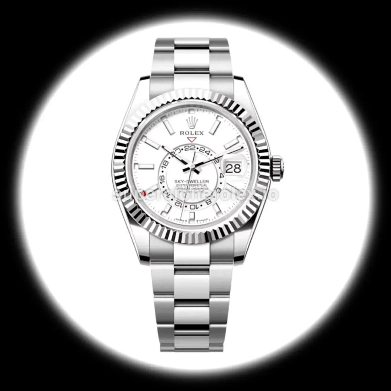 Rolex Sky-Dweller 42mm Intense White Dial Steel & Gold Ref. 336934 replica watch