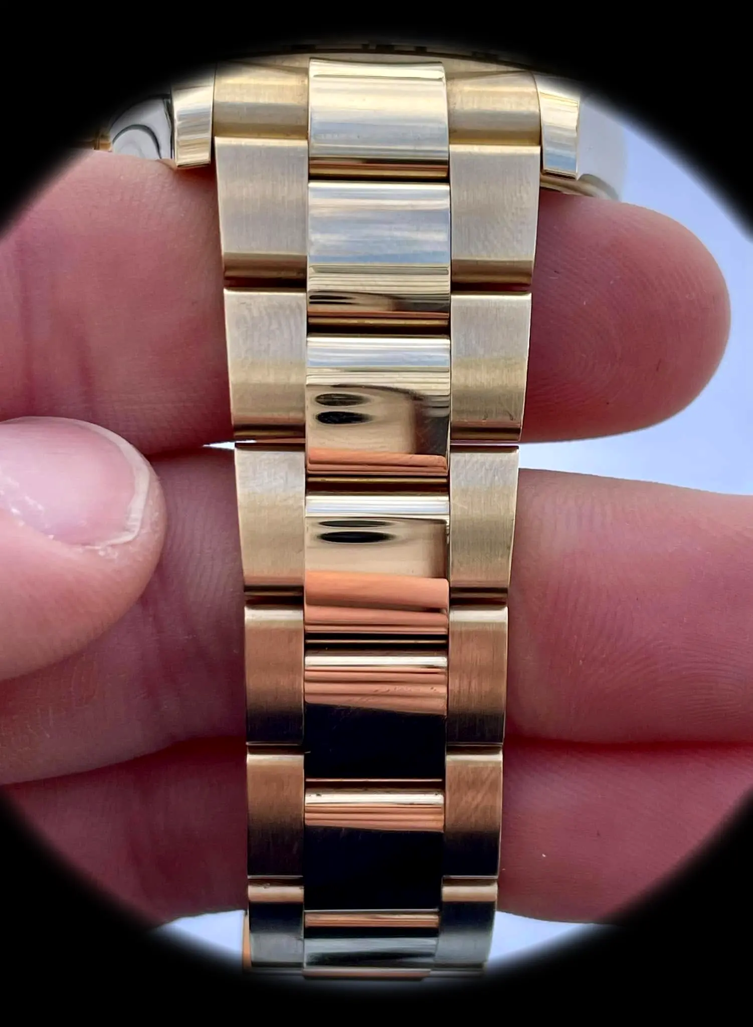 Sky-Dweller 336938 superclone 42mm — wrist shot