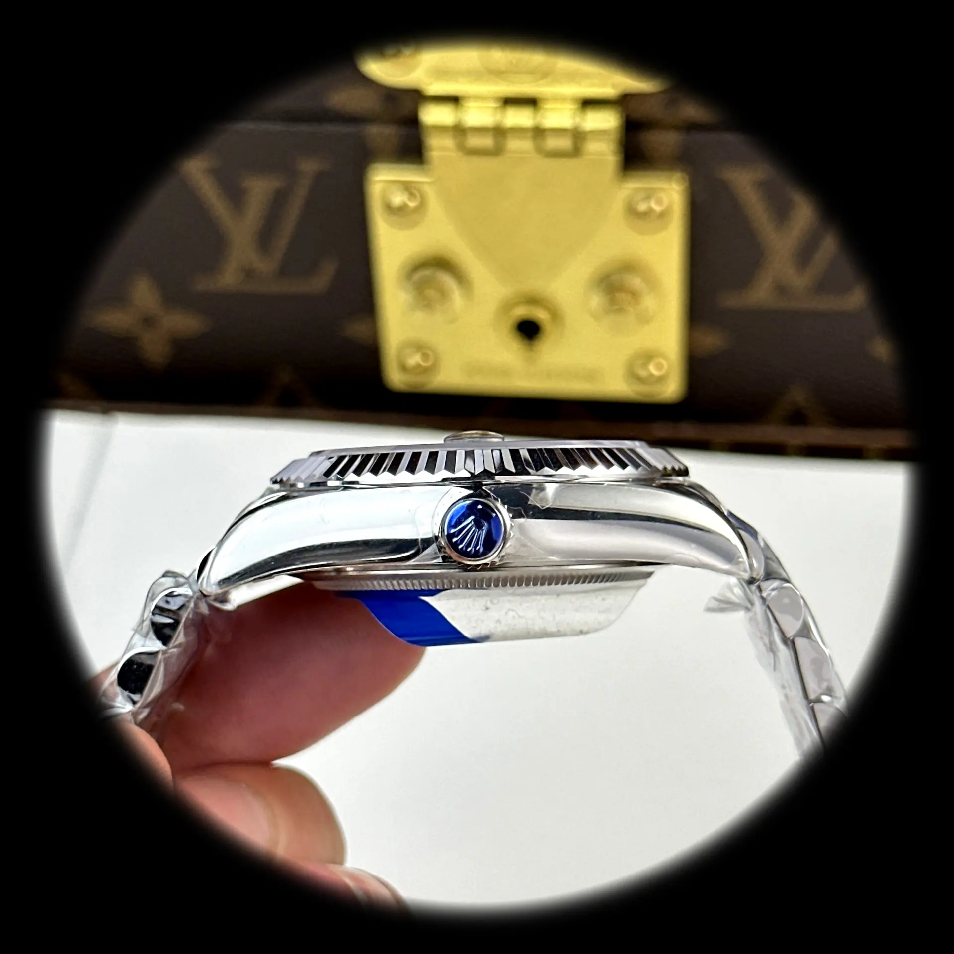 Rolex Sky-Dweller 336934 1:1 super clone 42mm — crown and case detail