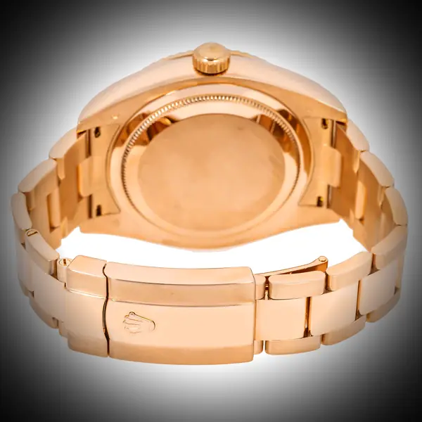 Rolex Sky-Dweller 336935 super clone slate dial — caseback detail