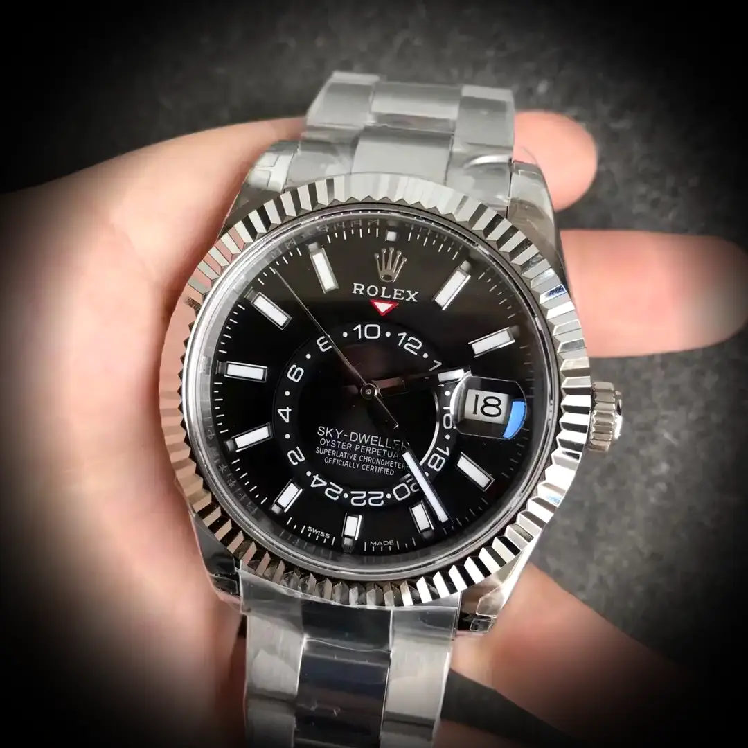 Rolex Sky-Dweller 326238 1:1 super clone 42mm — dial close-up