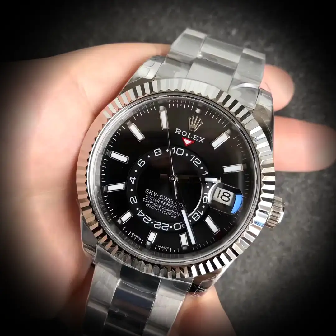 Sky-Dweller 326238 Swiss replica — side profile