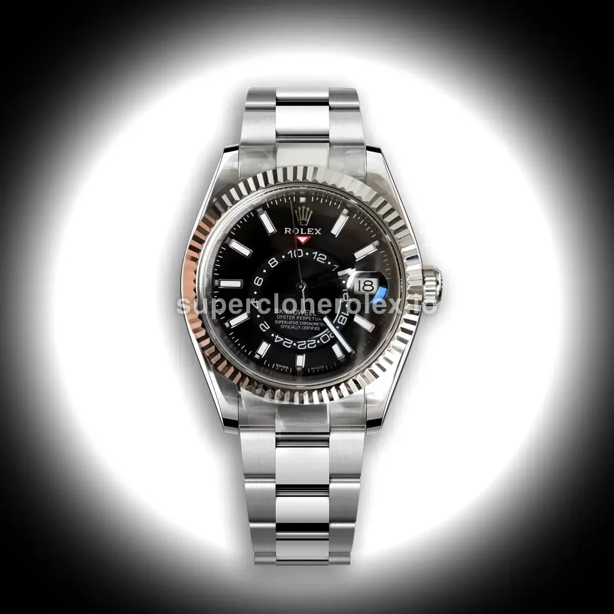 Rolex Sky-Dweller M326934 Bright Black 42mm replica watch