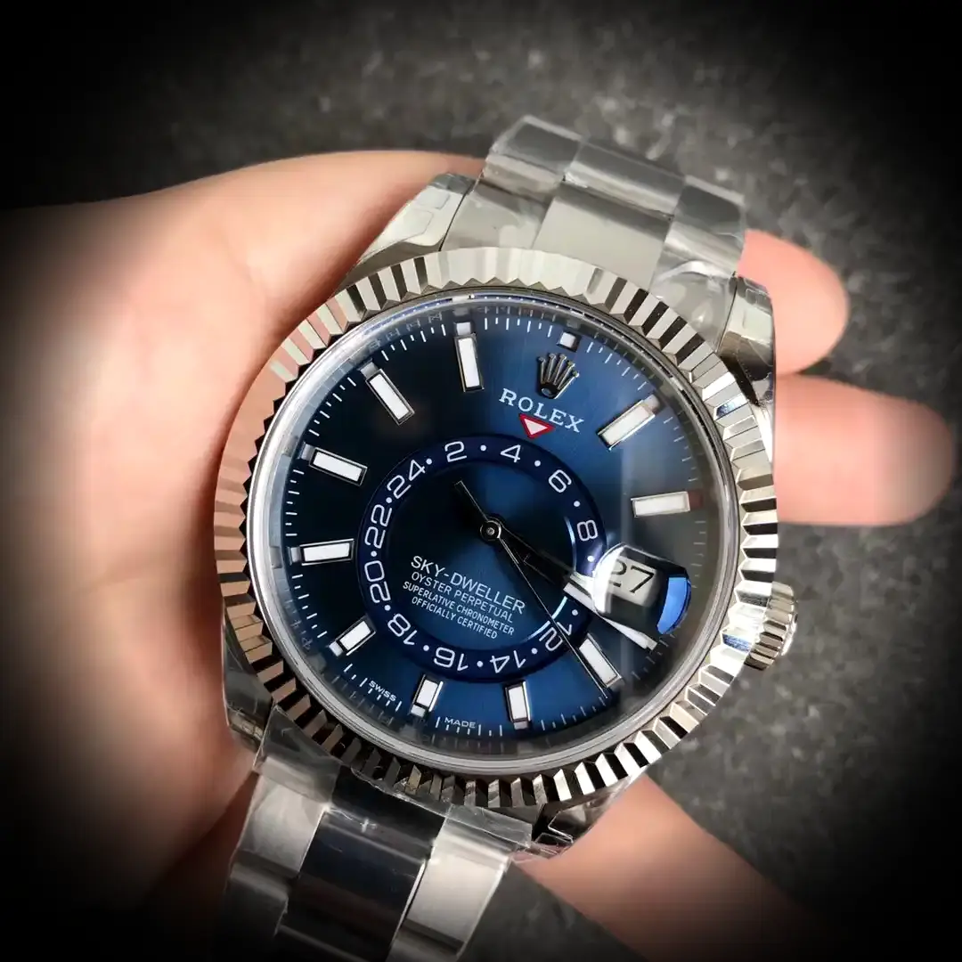 Rolex Sky-Dweller 326238 superclone — side profile