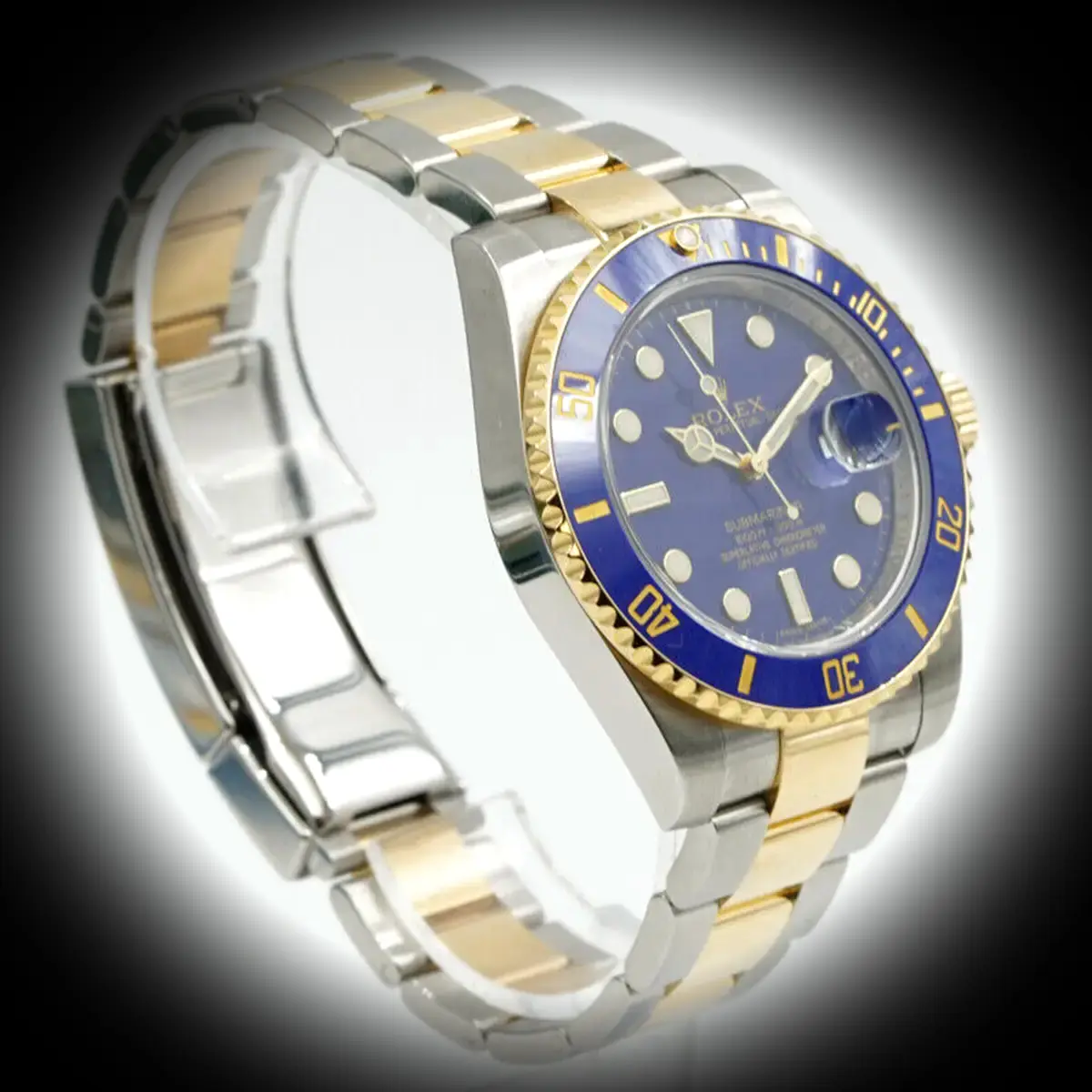 Submariner 116613LB Swiss replica — side profile