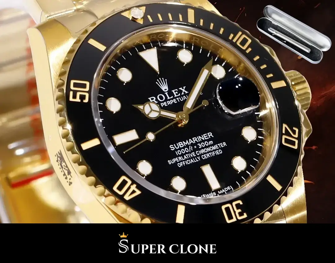 Dial and bezel filling the frame, sixty-minute scale numerals in relief