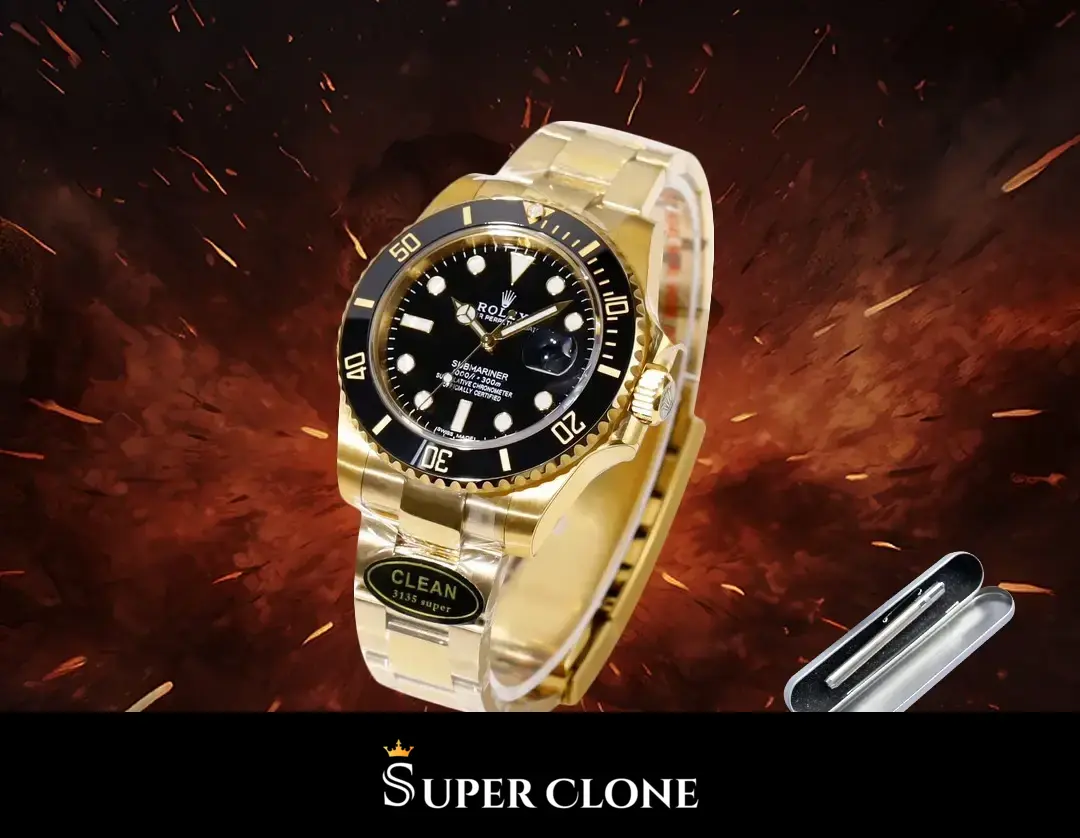 Angled from above with the watch tipped away, case flank and curving bracelet in the light