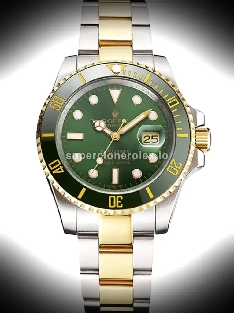 Rolex Submariner 41mm Green Dial Pr16233grg replica watch