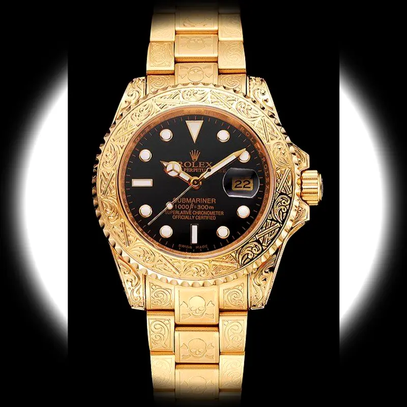 Submariner 1454071 Swiss replica 41mm — dial close-up