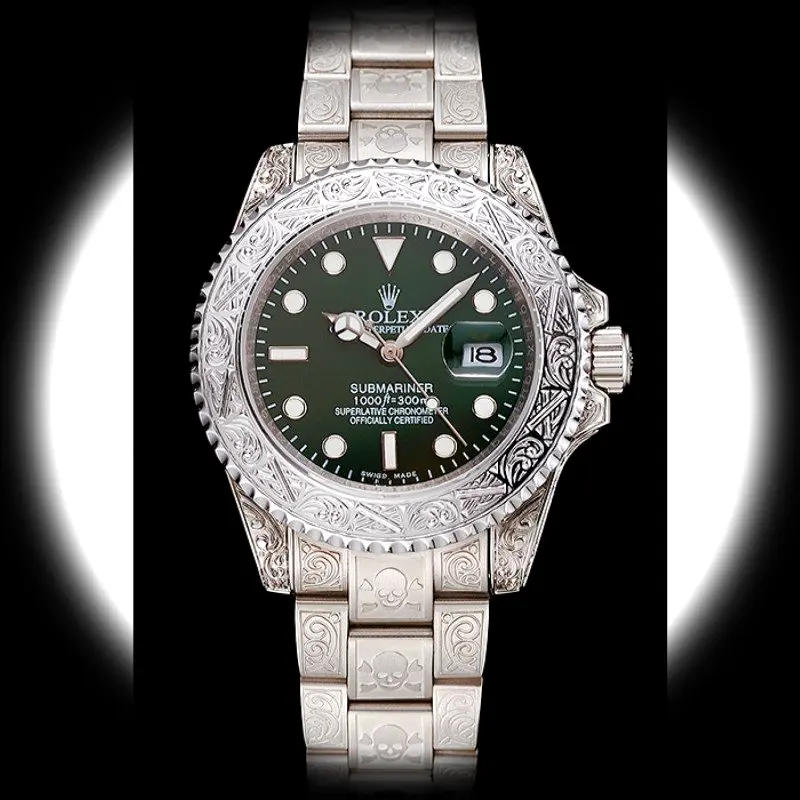 Submariner 1454080 Swiss replica 41mm — dial close-up