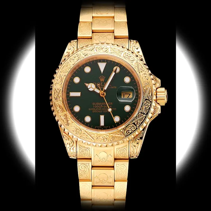 Submariner 1454088 Swiss clone 41mm — dial close-up