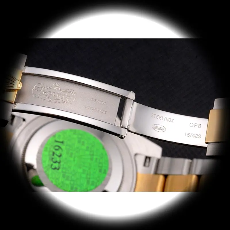 Rolex Submariner PR16233BG super clone — lume shot