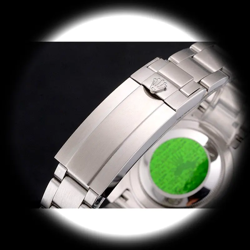 Submariner PR16233P Swiss replica black dial — bezel macro