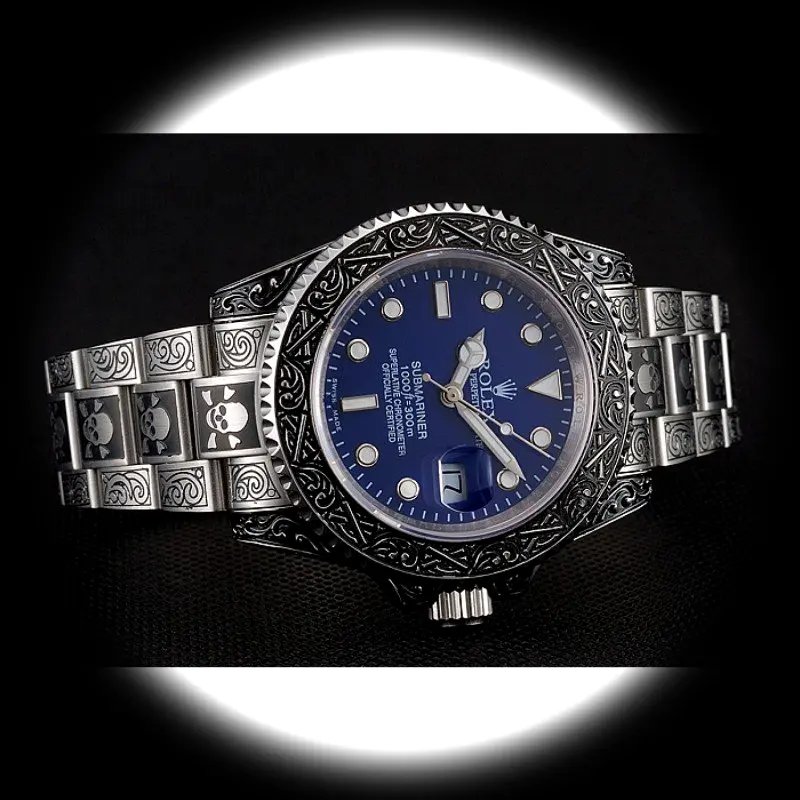 Submariner 1454091 1:1 super clone blue dial — caseback detail