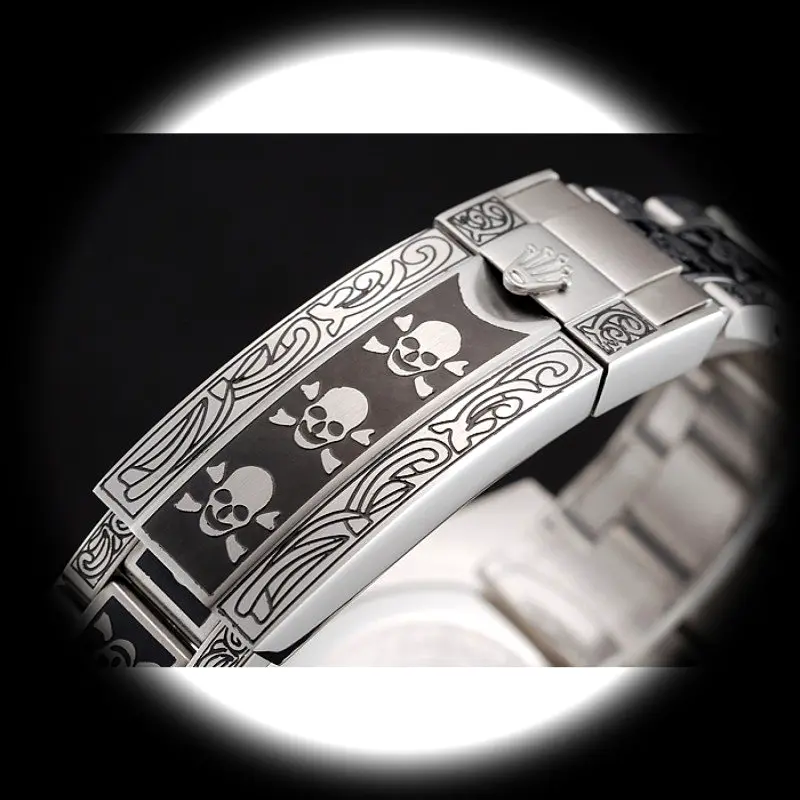 Submariner 1454091 Swiss clone 41mm — crown and case detail