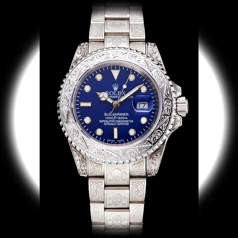 Rolex Submariner 1454094 Swiss replica 41mm — dial close-up