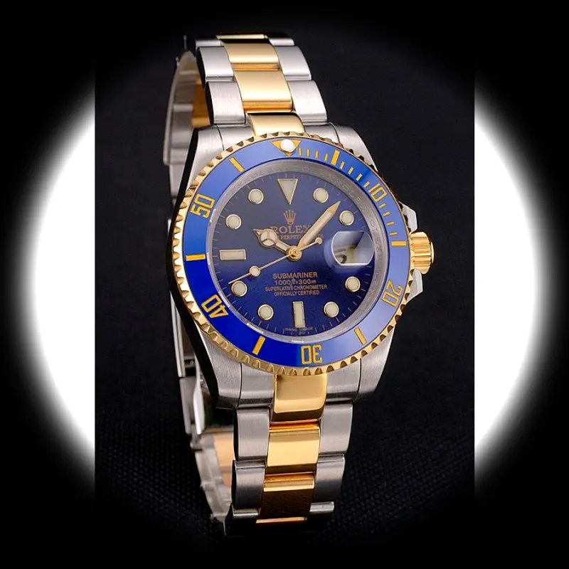 Submariner PR16233B Swiss replica — side profile