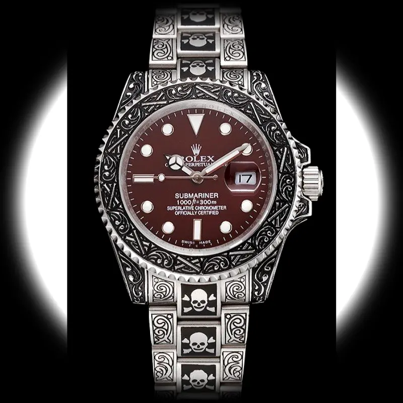 Rolex Submariner 1454078 superclone 41mm — dial close-up