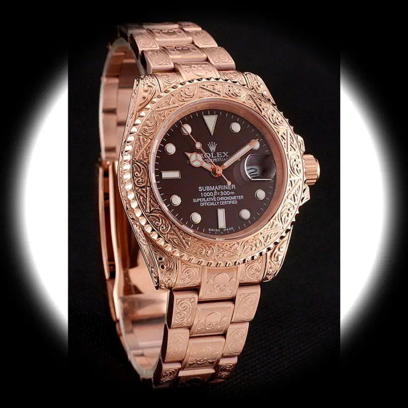 Submariner 1454087 Swiss clone — side profile