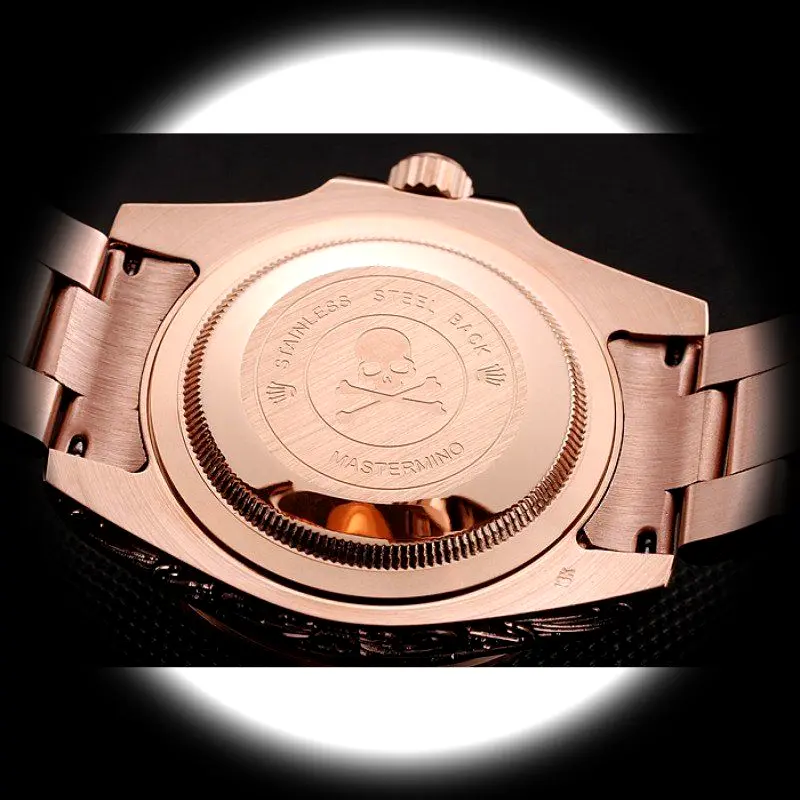 Rolex Submariner 1454087 Swiss clone 41mm — crown and case detail