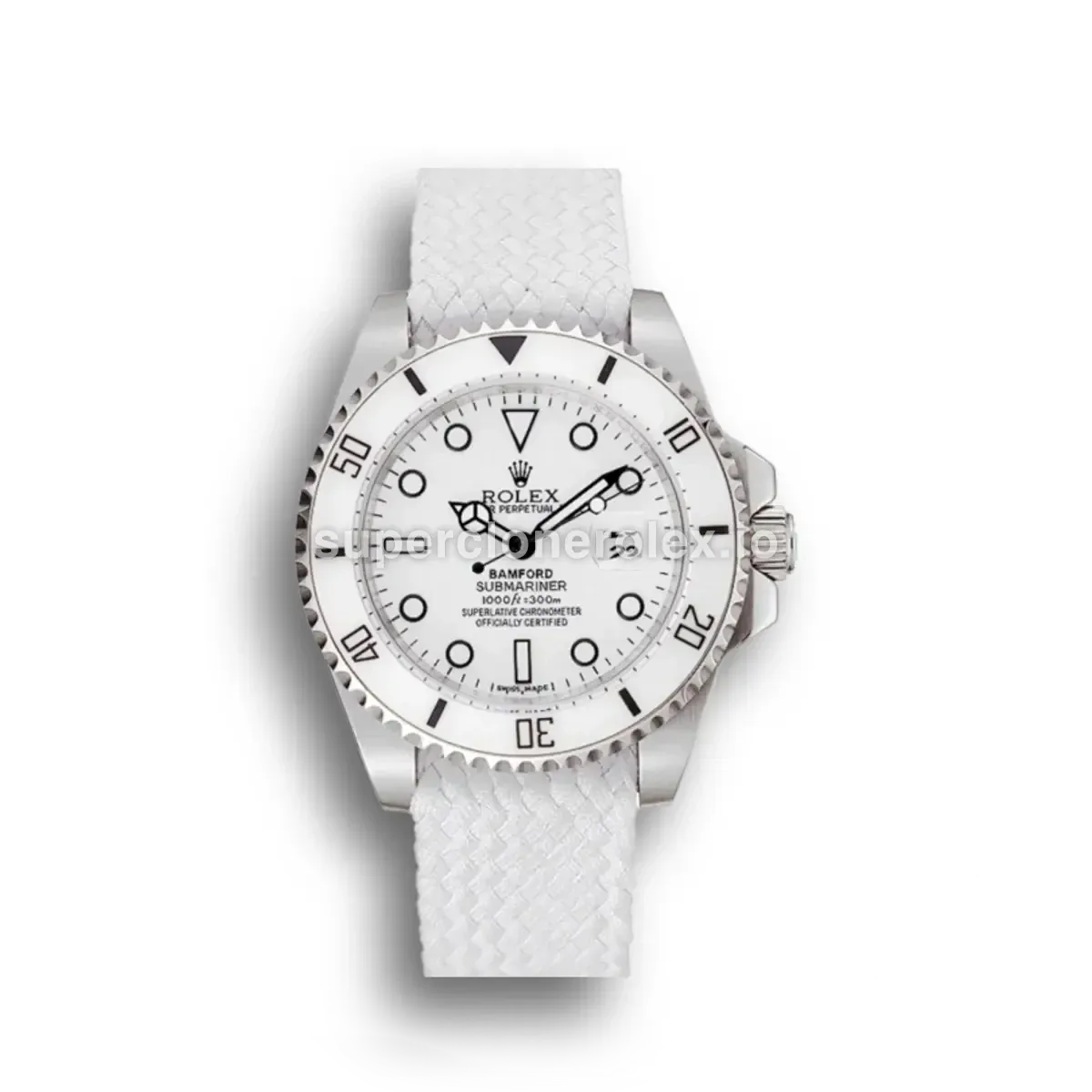 Rolex Submariner 41mm White Dial Unique Edition replica watch
