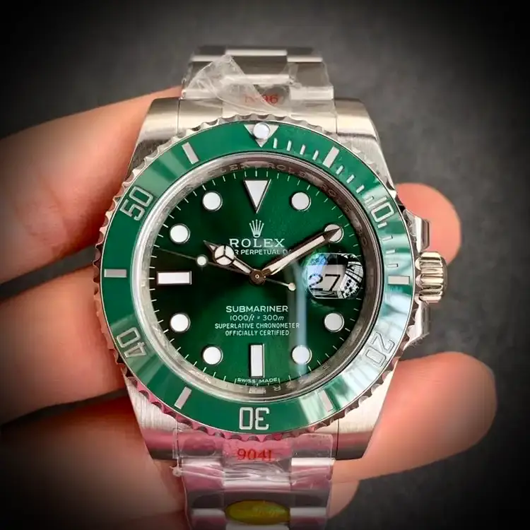Rolex Submariner 116610LN superclone 40mm — dial close-up