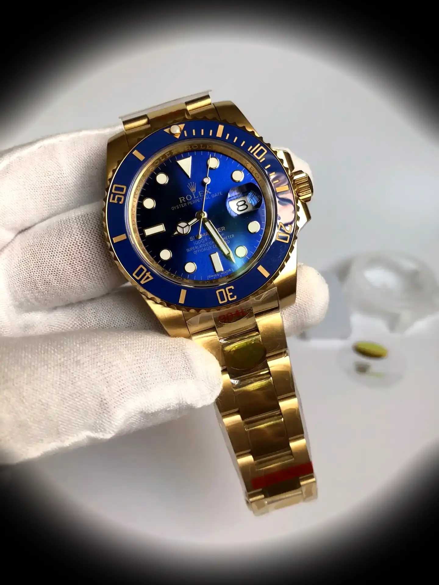 Rolex Submariner 116610LN Swiss clone — side profile