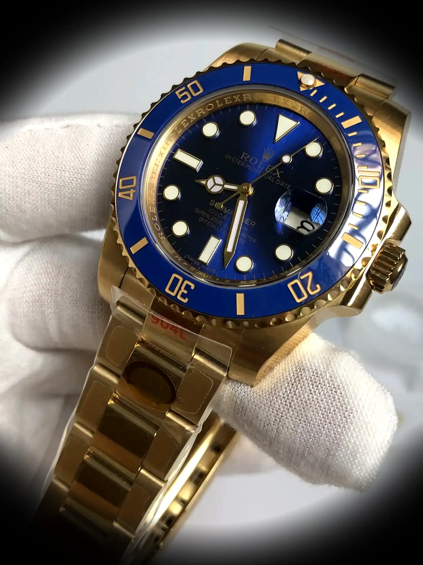 Submariner 116610LN super clone — bracelet detail