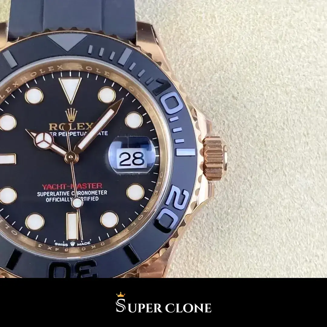 Yacht-Master 126655, oysterflex bracelet, sapphire crystal