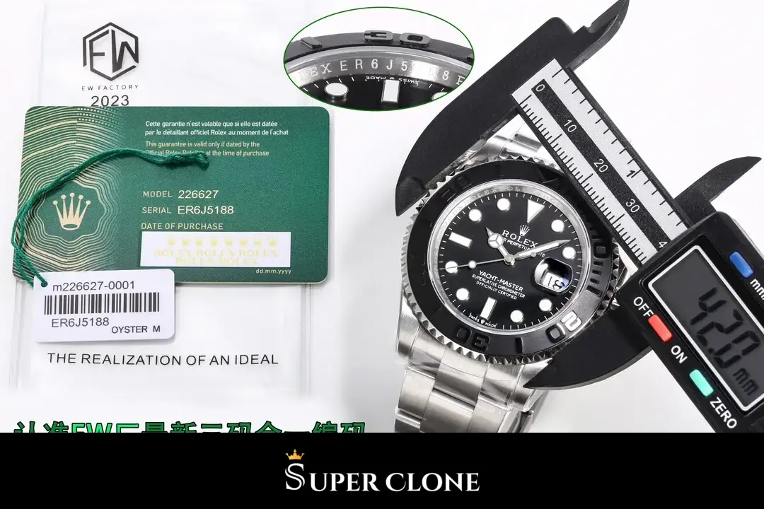 Rolex Yacht-Master 226627, 42mm, 904l steel case