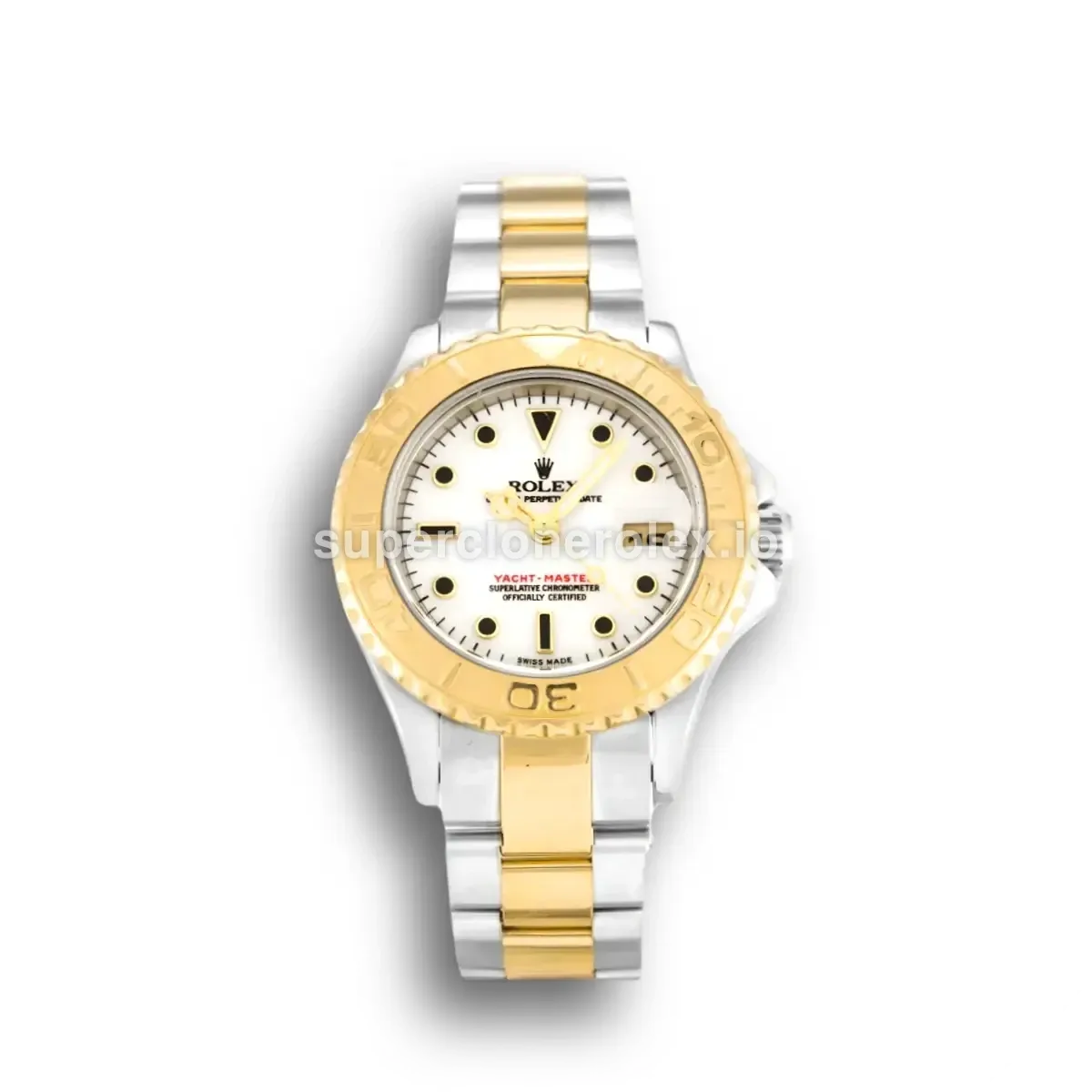 Rolex Yacht-Master 35mm White Dial 169623 replica watch