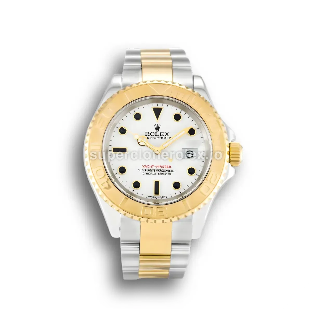 Rolex Yacht-Master 40mm White Dial 16623 replica watch
