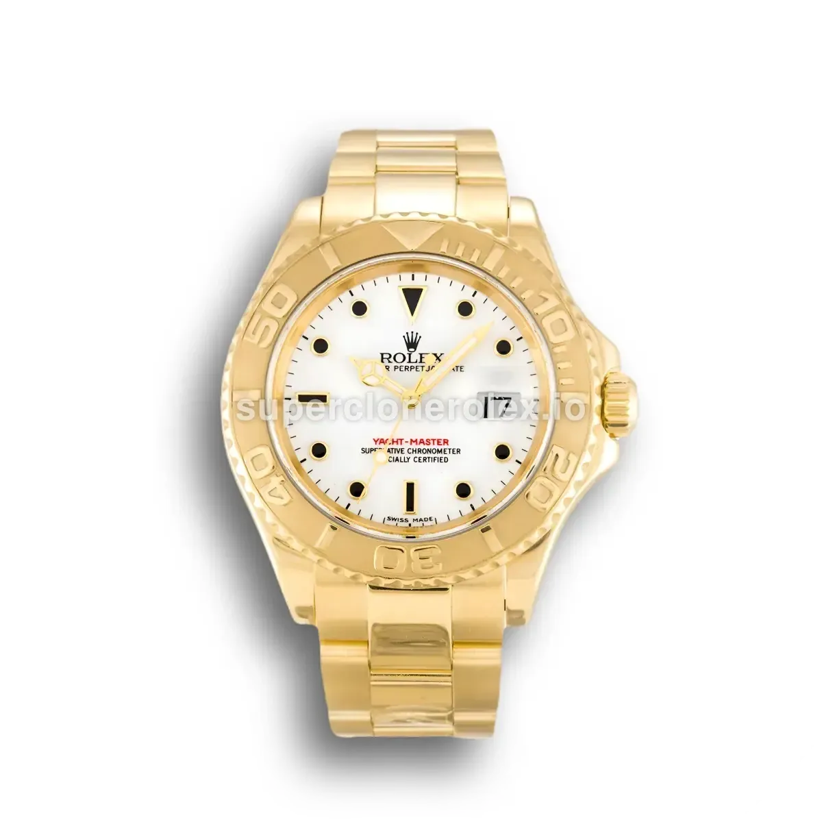 Rolex Yacht-Master 40mm White Dial 16628 replica watch