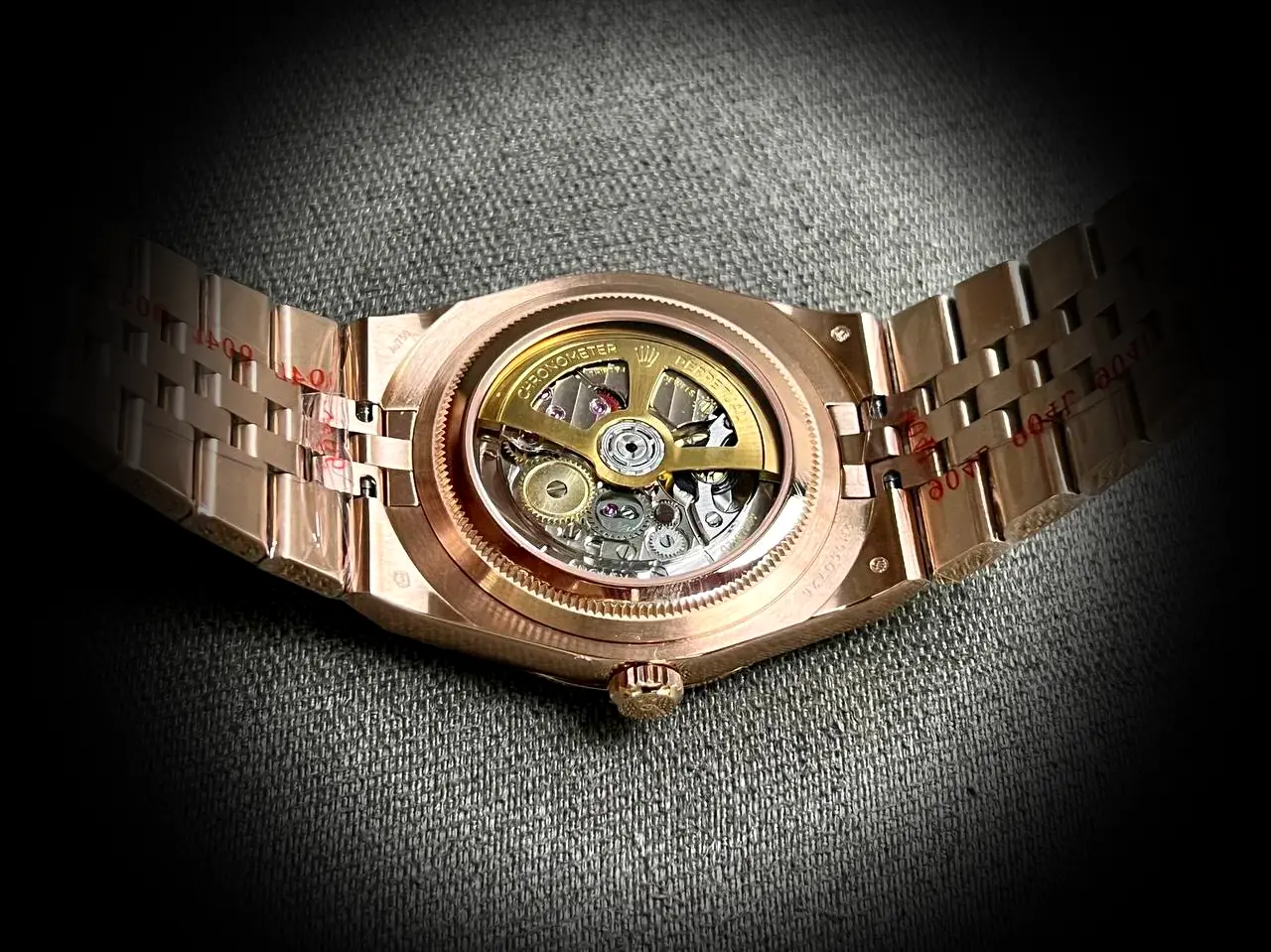 Rolex Land-Dweller 127335 1:1 super clone intense white dial — angled view