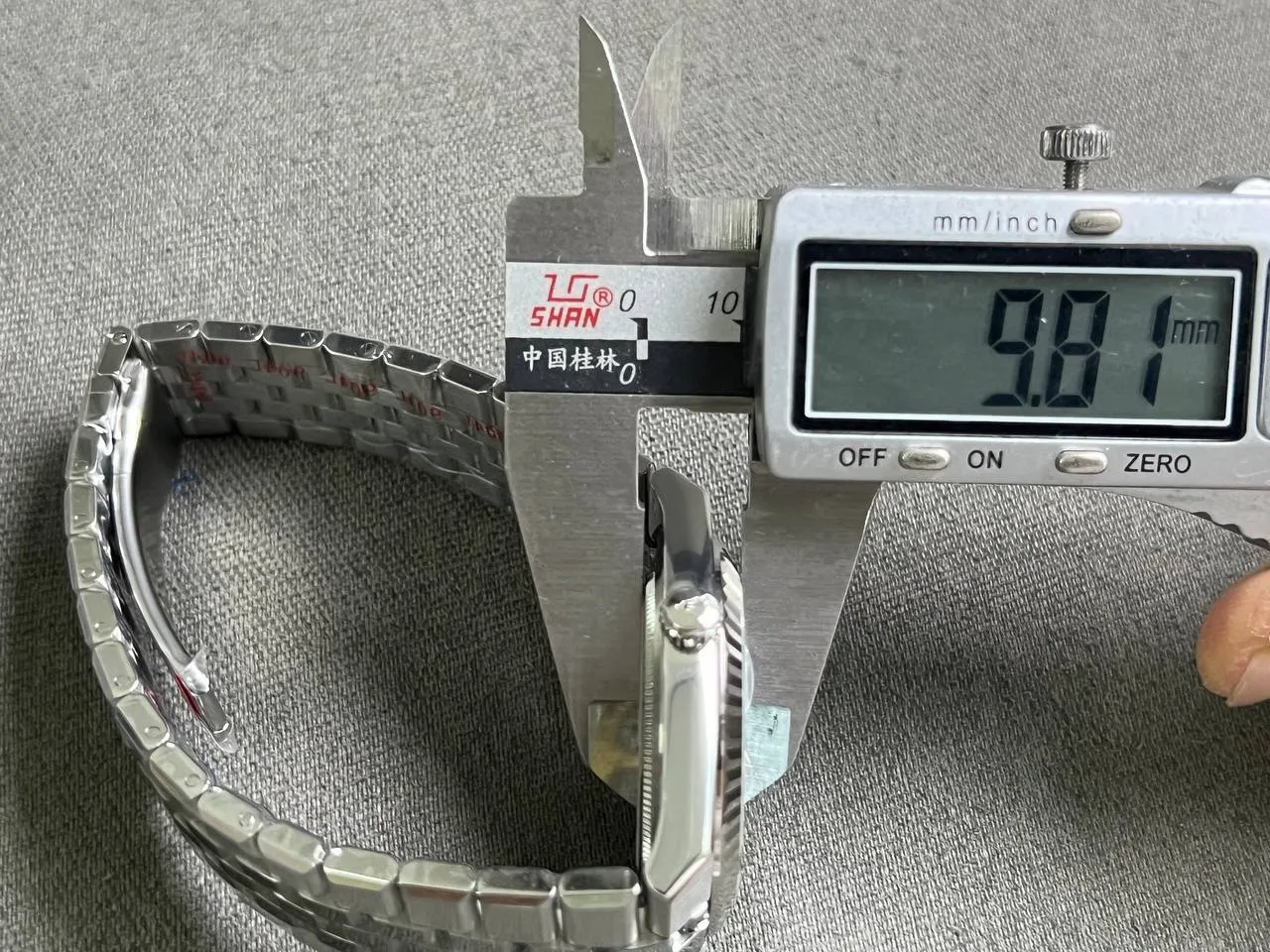 Land-Dweller 127336 super clone replica ice blue dial — angled view