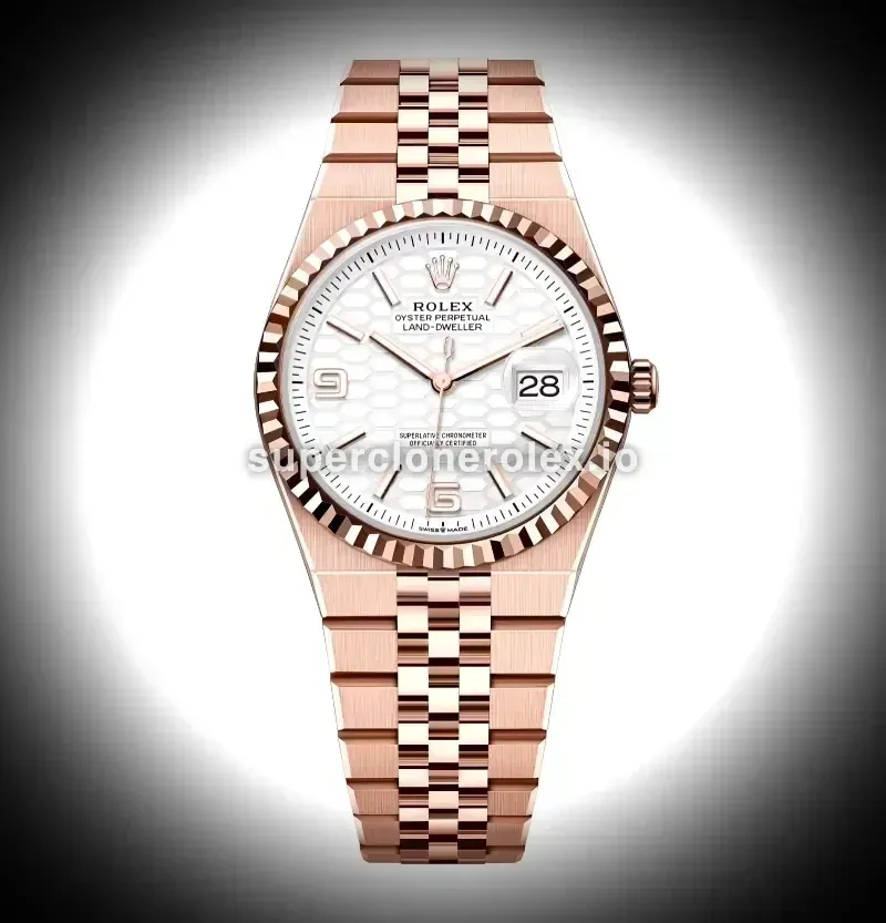 Land-Dweller 36mm Everose Gold replica watch