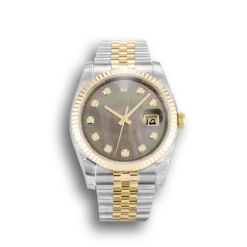 Rolex Datejust Ref.116233 36mm Black Mother of Pearl Dial